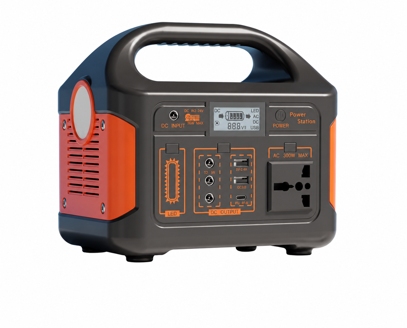 Зарядна станція портативна JSDSolar сонячна 300W 220V (35279819) Зарядна станція портативна JSDSolar сонячна 300W 220V (35279819)