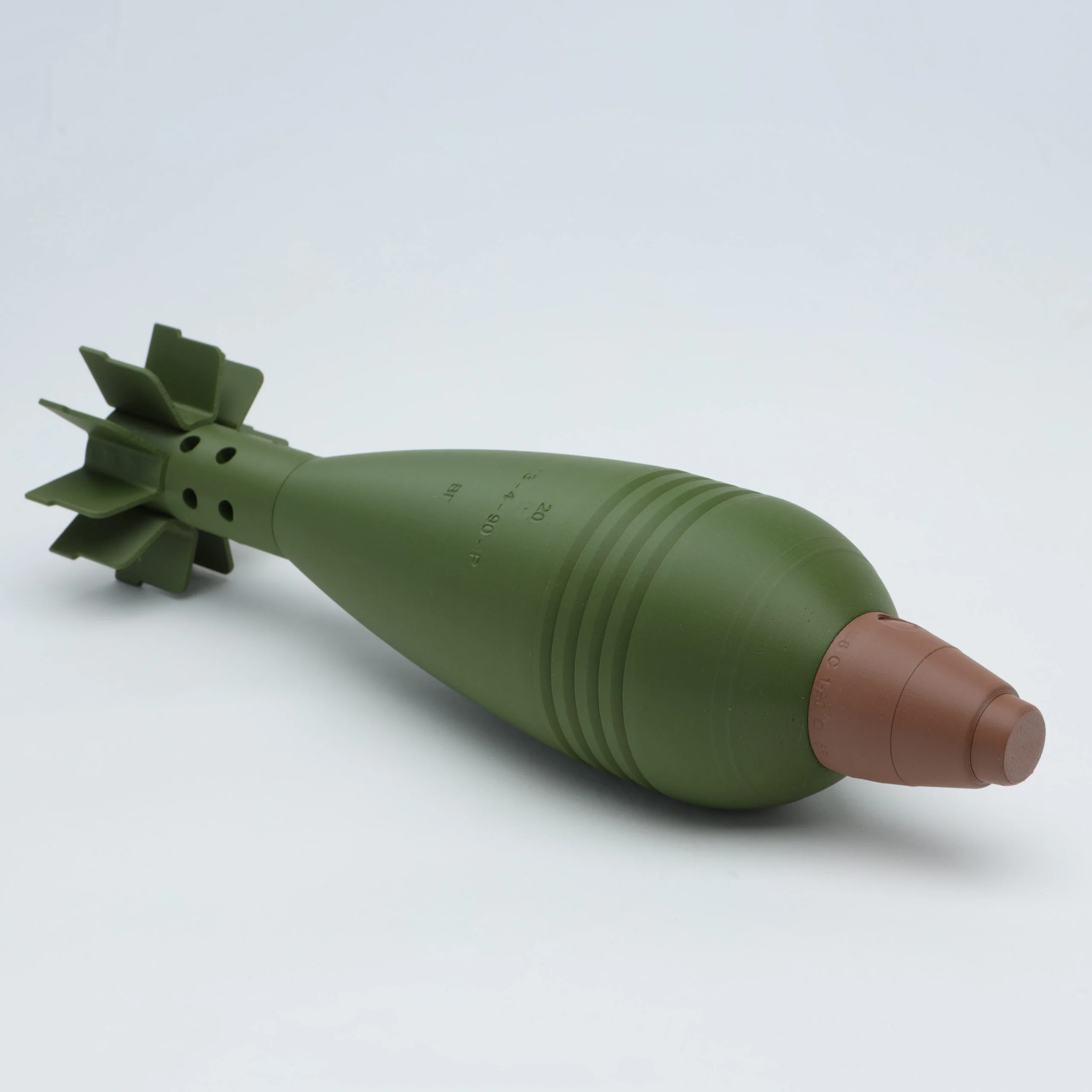 Макет осколочной минометной мины 82 мм.