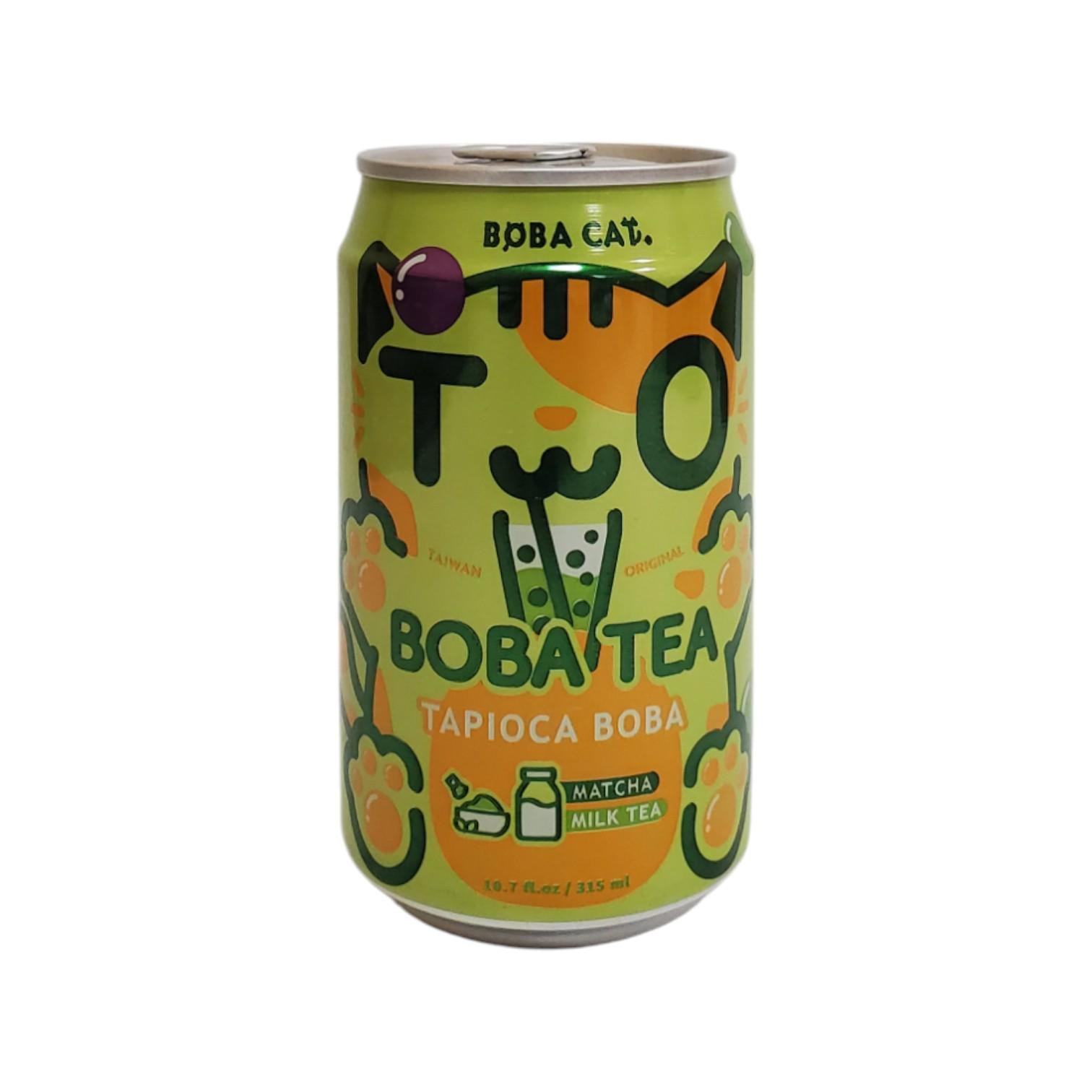 Чай газований Bubble Tea матча з тапіокою Boba Cat 315 мл (AF58604) Чай газований Bubble Tea матча з тапіокою Boba Cat 315 мл (AF58604)