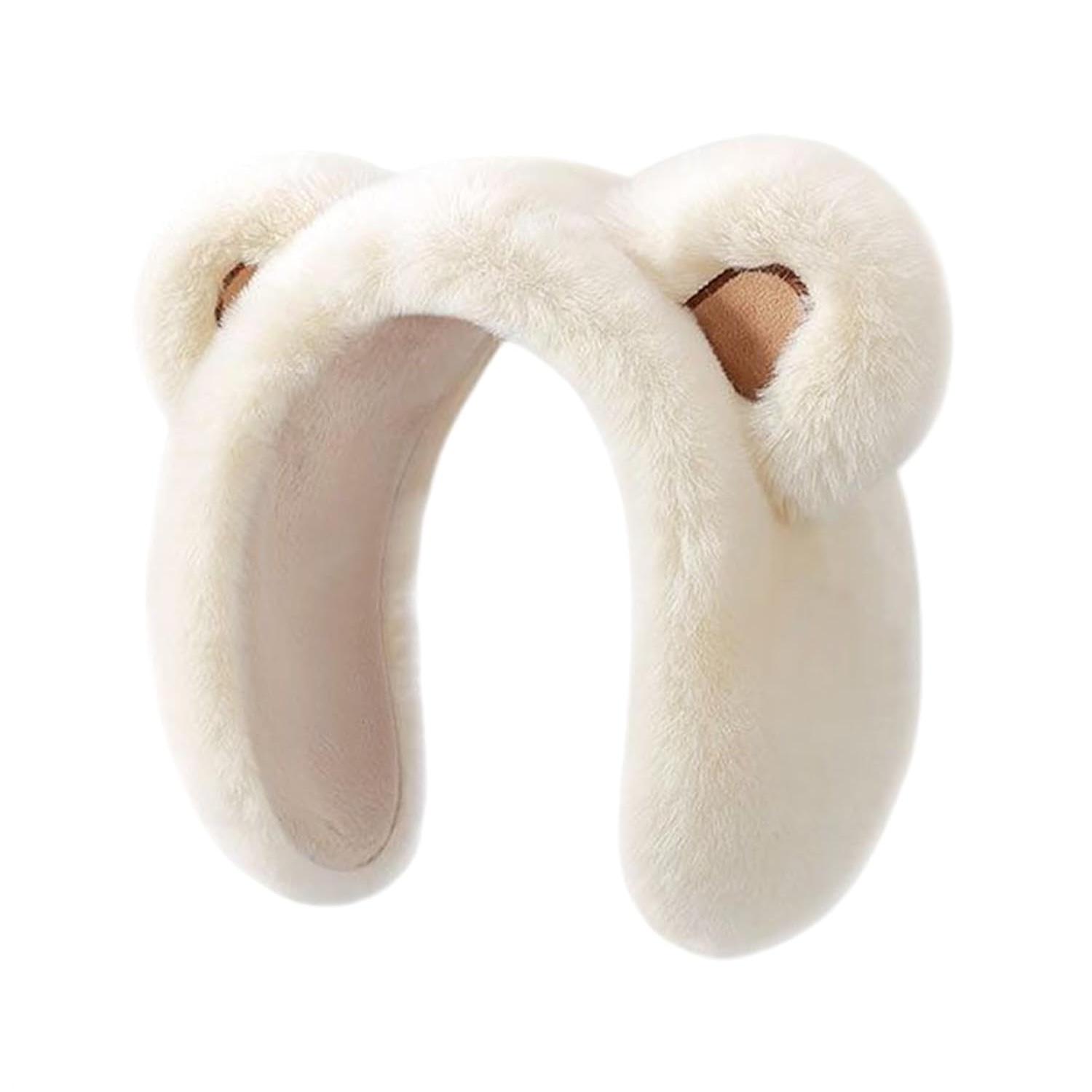 Ободок с ушками Мишка Молочный