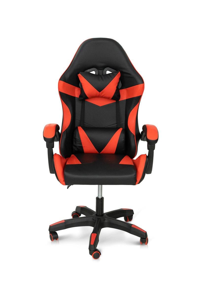 Стул офисный Слим Черный/Красный - фото 2 Стул офисный Слим Черный/Красный - фото 2