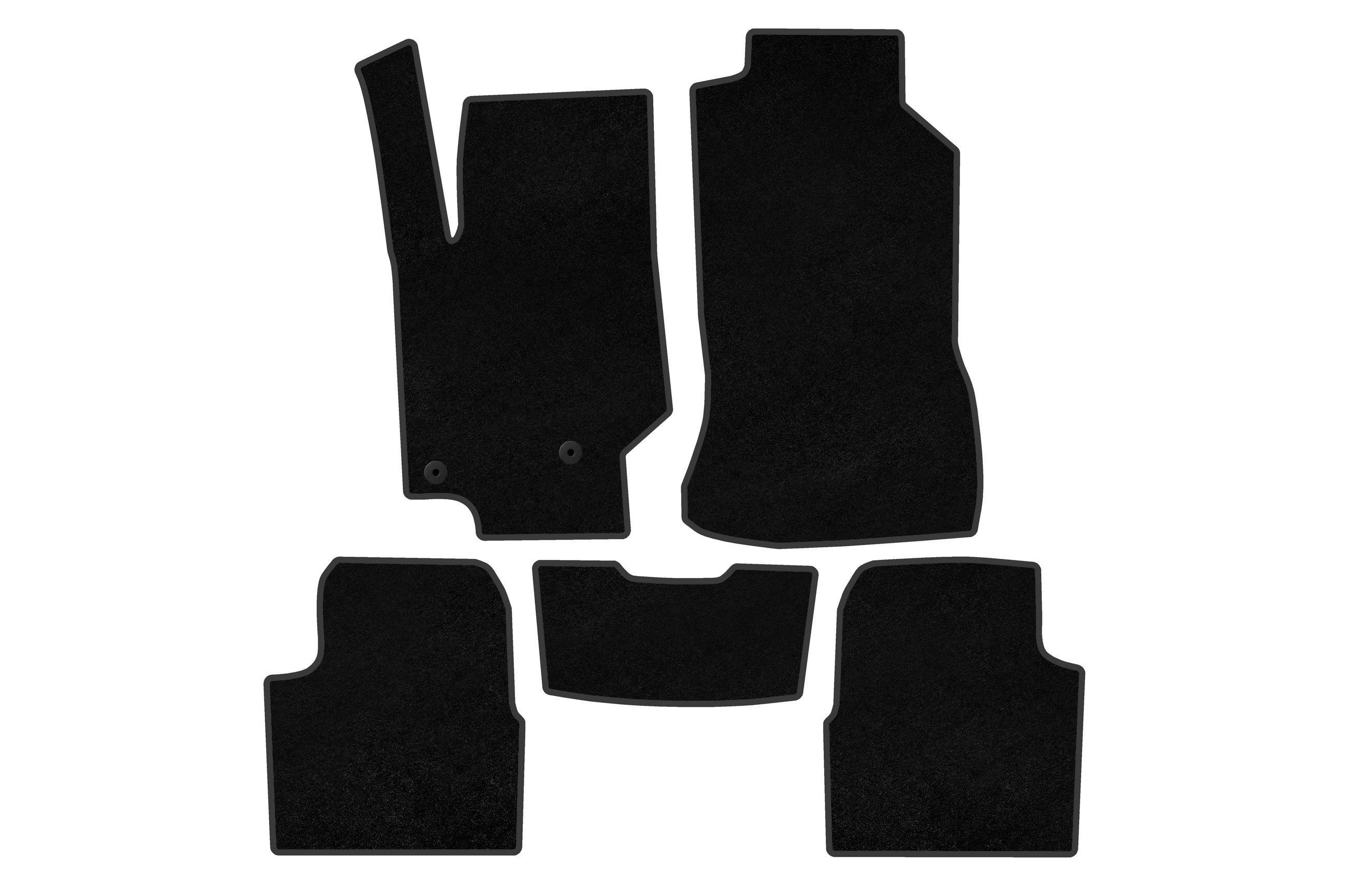 Коврики автомобильные Digital Designs Premium для Citroen C4 X/e-C4 X 2022– гг. ткань Черный (184903)