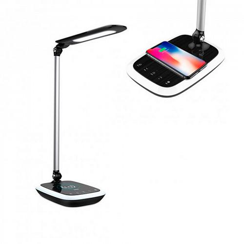 Настольная лампа Hoco Splendid Eye Care Wireless Charger Black (5564617) - фото 5