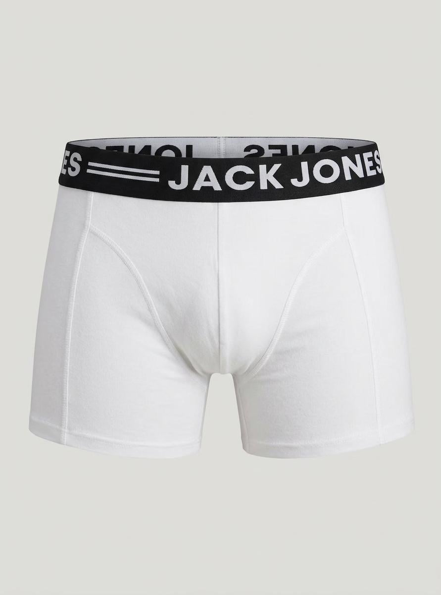 Трусы мужские боксеры Jack & Jones S Белый (98784651)