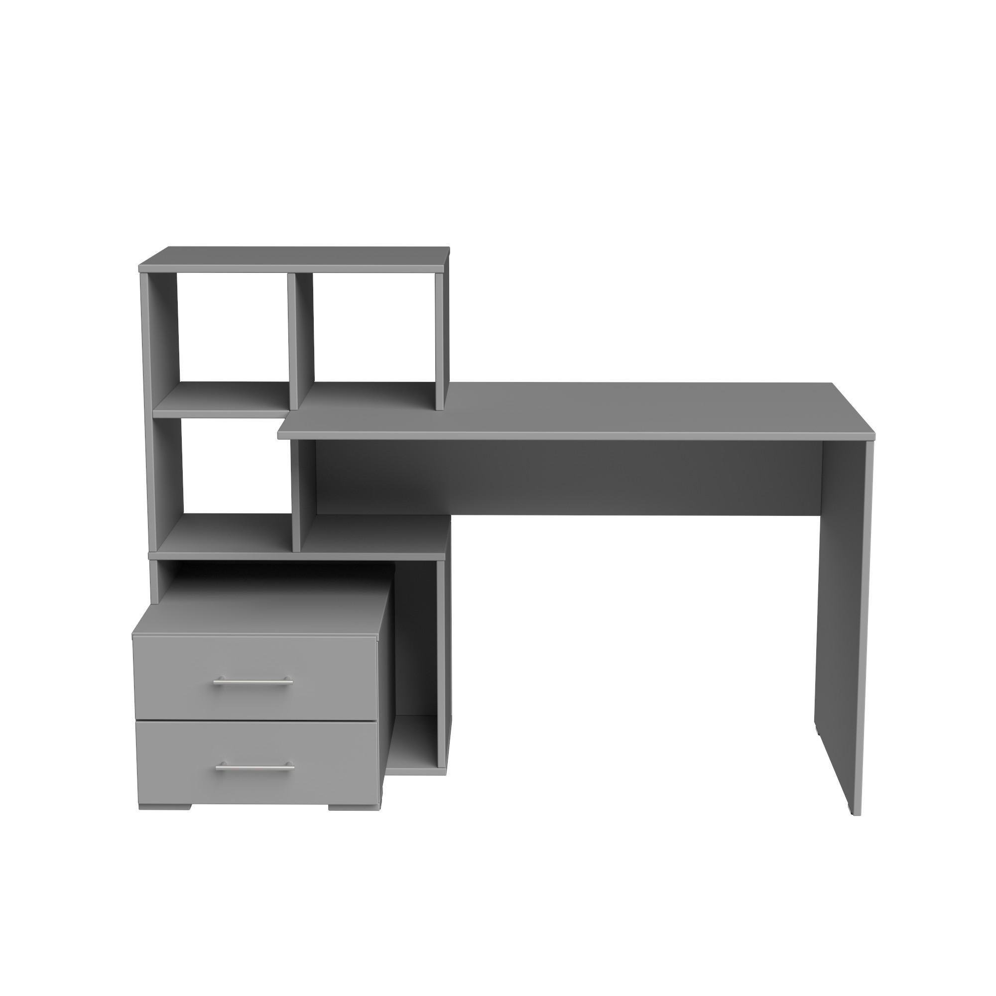 Стіл письмовий СП9 2Я SENAM 1040х1500х500 мм ДСП Сіра мишка - фото 3 Стіл письмовий СП9 2Я SENAM 1040х1500х500 мм ДСП Сіра мишка - фото 3