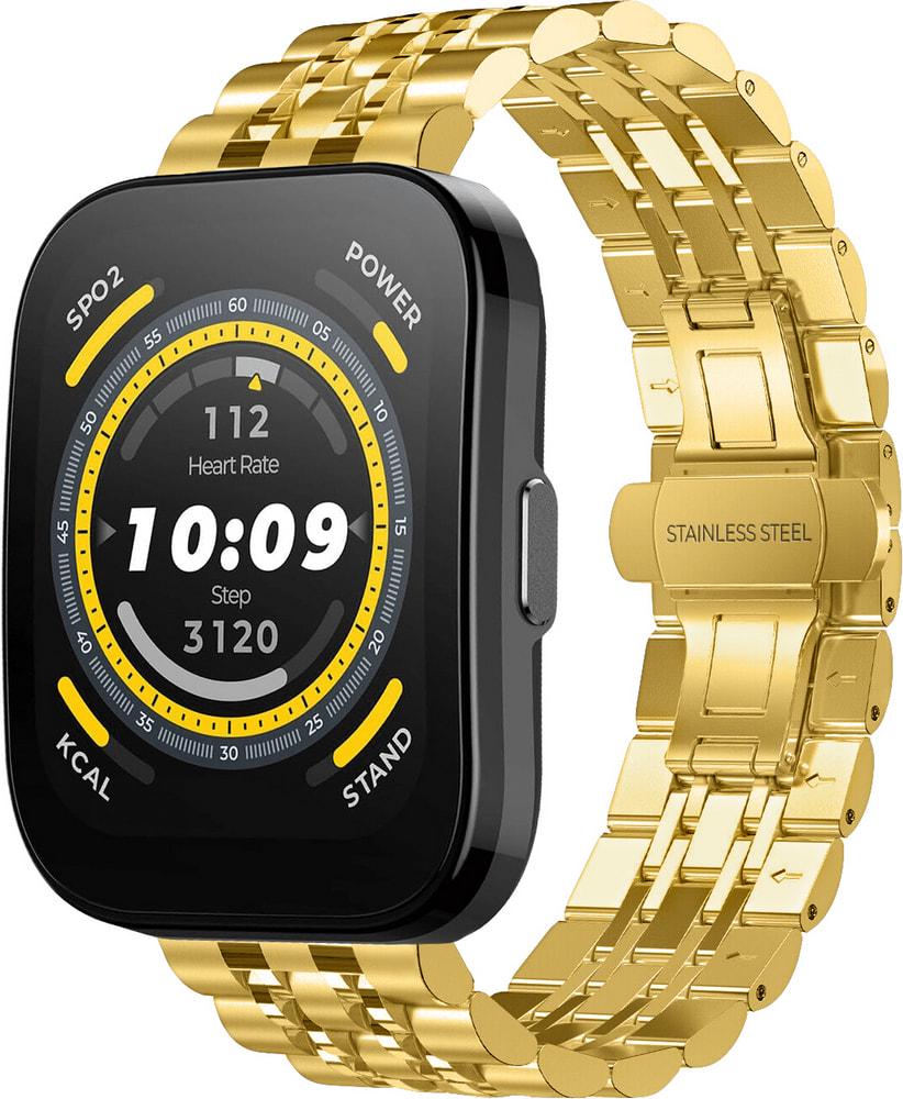 Браслет металлический Spinye для Amazfit Bip 5 Gold (34342-2A)