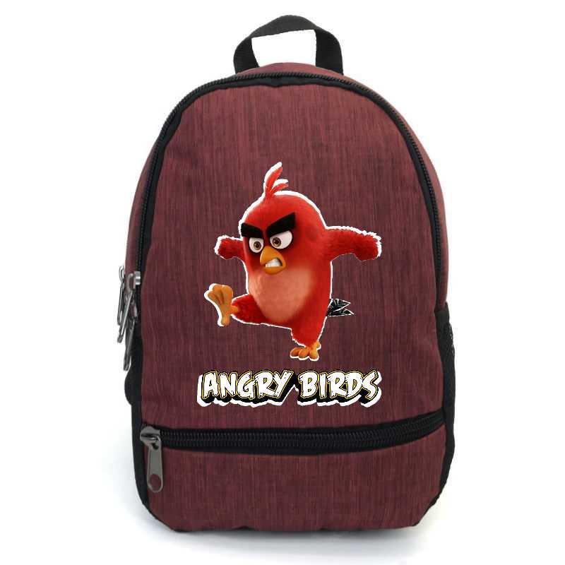 Школьный рюкзак подростковый Cappuccino Toys с принтом Angry Birds ANG-0011 12,5 л Красный (2064157343)