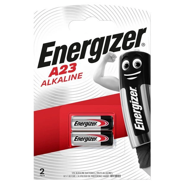 Батарейка алкалінова ENERGIZER A23 2 шт. (7638900295641-E3) Батарейка алкалінова ENERGIZER A23 2 шт. (7638900295641-E3)
