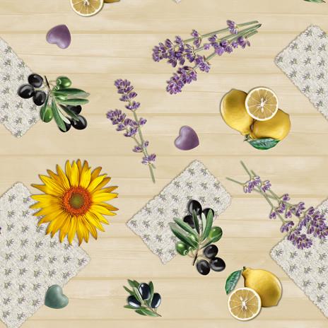 Клеенка на стол Oncu Grup Декорама 1,4 м 20 пог. м Разноцветный (235-A)