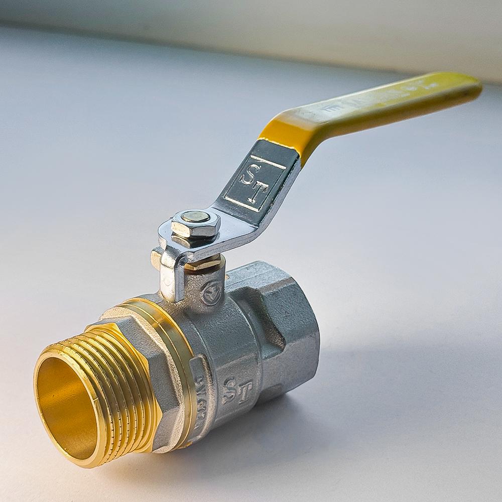 ᐉ Кран кульовий для газу SANTAN Professional 605 1