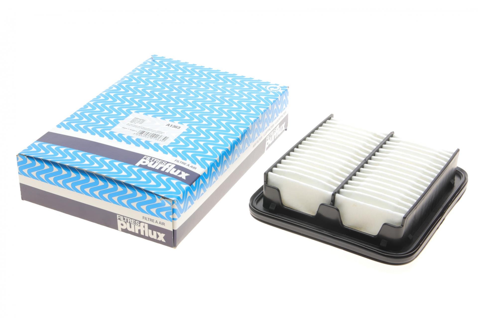 Фильтр воздушный PURFLUX для Toyota Duet 1,0/1,3/1,4 98-04- (A1363)