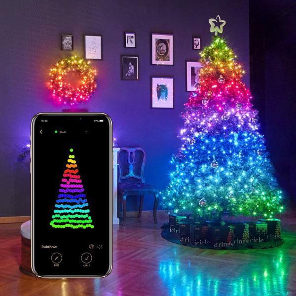 Гирлянда светодиодная Encora Xmas Lights умная 200 LED 20 м (5564322) - фото 4