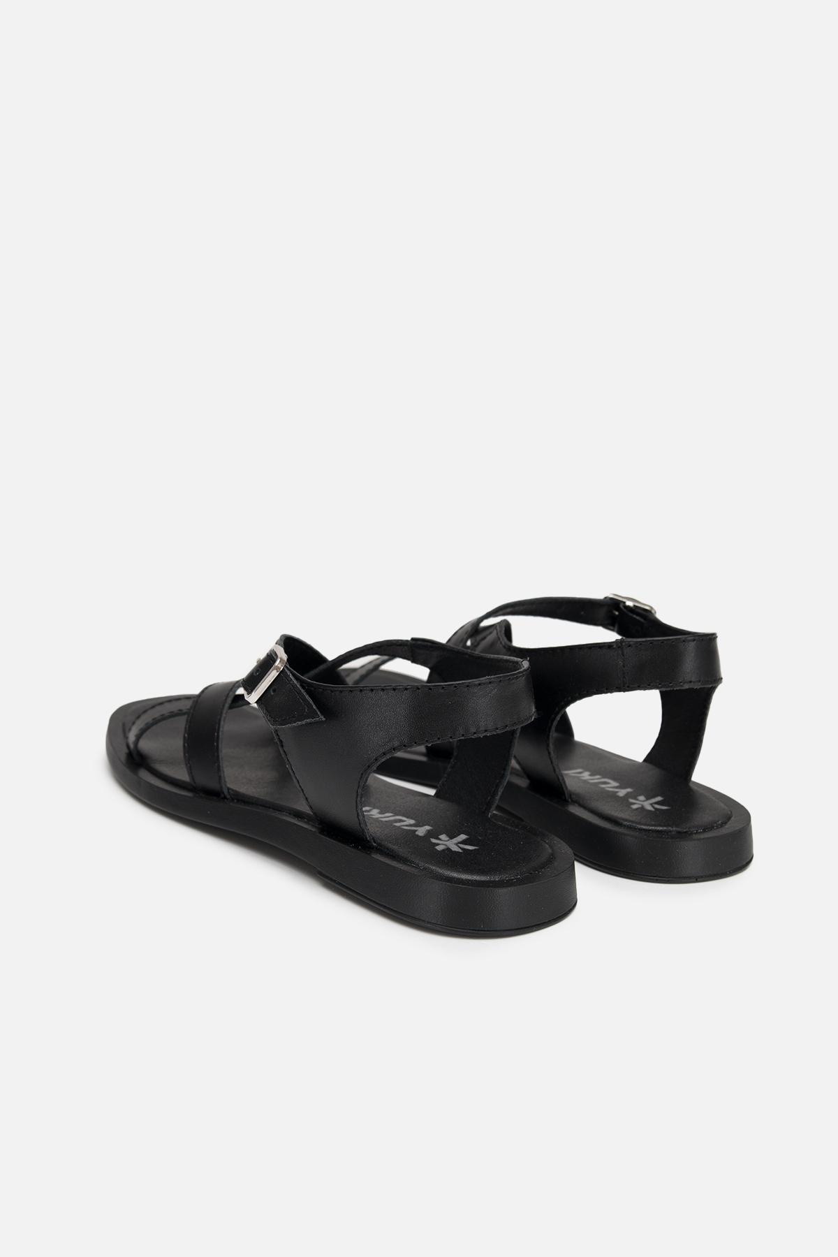 Босоножки на плоской подошве р. 41 Черный (SKT000978673) - фото 4 Босоножки на плоской подошве р. 41 Черный (SKT000978673) - фото 4