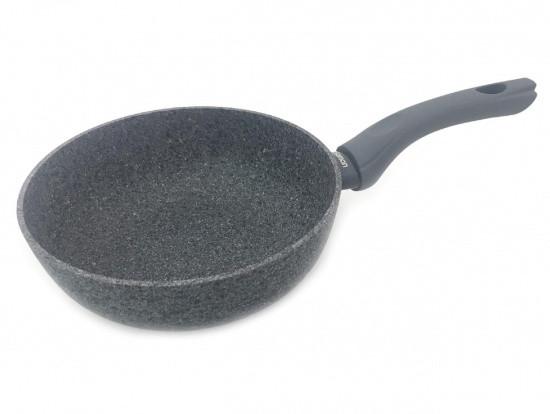 Сковорідка Fissman Veneta 20х7,2 см з індукційним дном і кам'яним антипригарним покриттям (AL-4916.20)