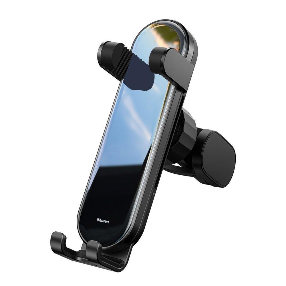 Держатель для телефона BASEUS Penguin gravity phone holder в машину Black - фото 8