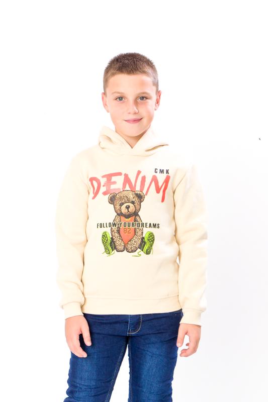 Батник для хлопчика Носи Своє 128 см Бежевий (9707-v6)