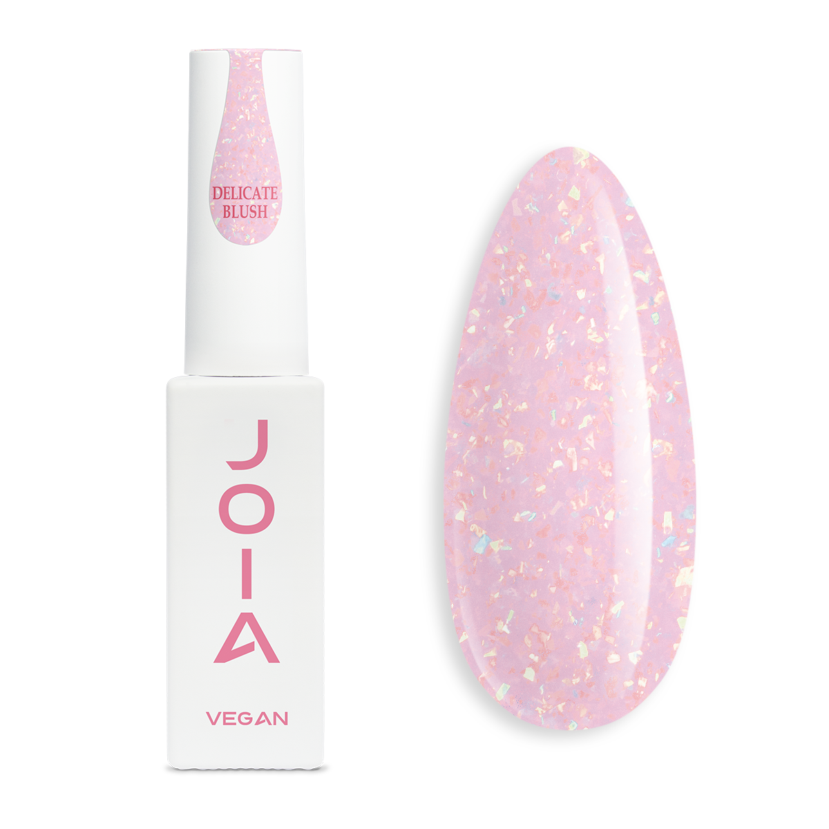 Гель-база JOIA Vegan PolyLiquid Gel Delicate Blush 8 Мл