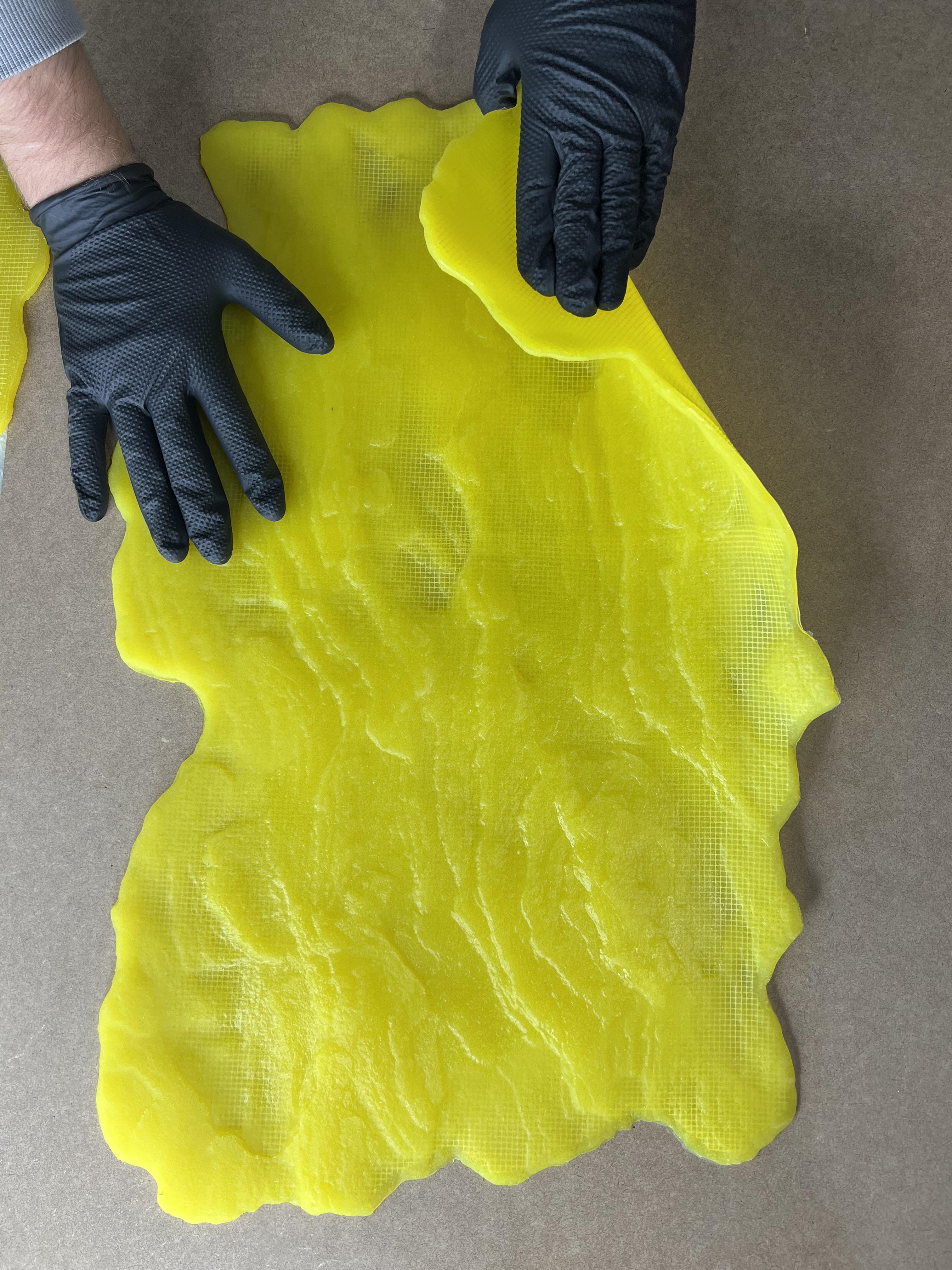 Матрица силиконовая для декора Фактура камня Желтый (W00010) - фото 11 Матрица силиконовая для декора Фактура камня Желтый (W00010) - фото 11