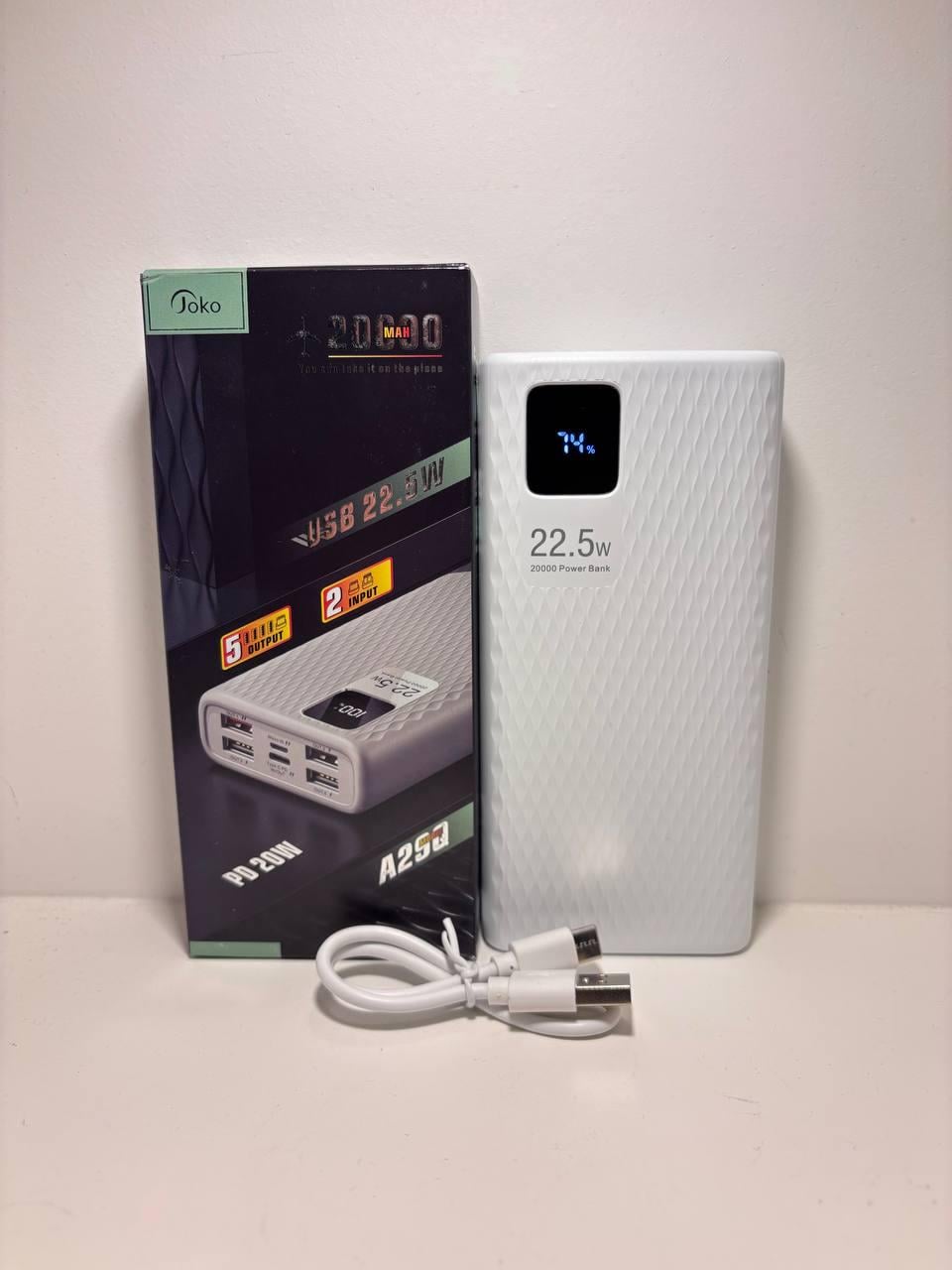 Повербанк Joko 20000 mAh 22,5W (32465362) - фото 2