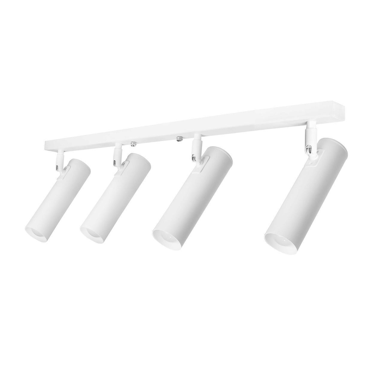 Светильник потолочный MSK Electric Telescope с поворотными плафонами под лампы Е27 Белый (NL 1750-4 W) - фото 2 Светильник потолочный MSK Electric Telescope с поворотными плафонами под лампы Е27 Белый (NL 1750-4 W) - фото 2