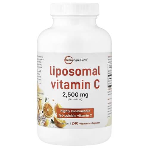 Витамин С Micro Ingredients Liposomal Vitamin C 625 мг 240 Capsules (MII-02374)
