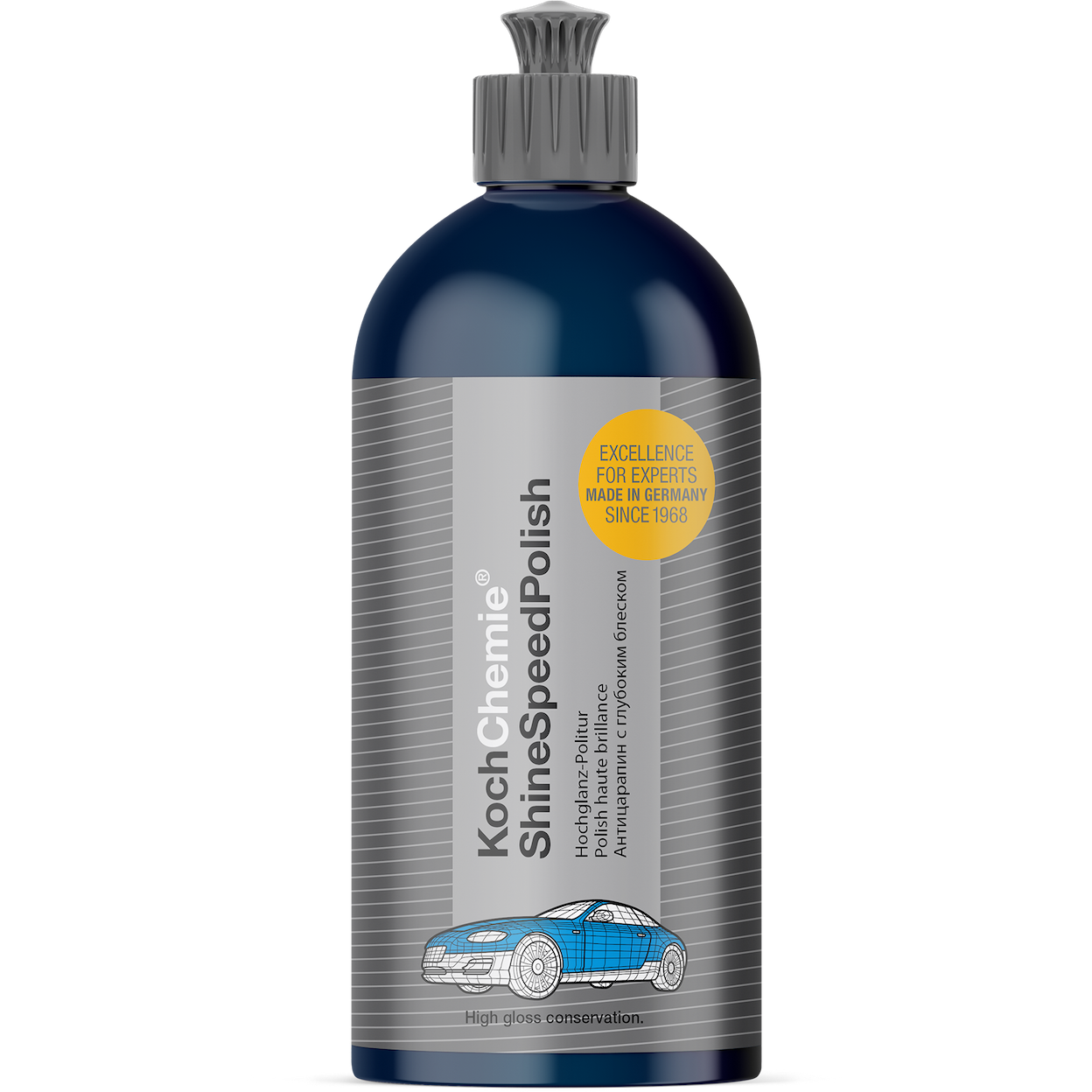 Полироль от царапин KochChemie ShineSpeedPolish восстановление блеска и защита ЛКП 0,5 л