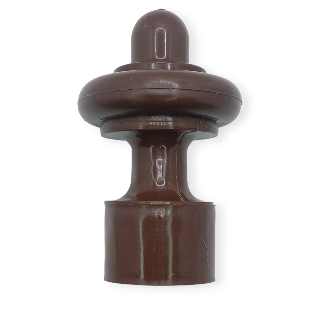 Насадка для трубчастого Карниза 28 мм Горіх (11022735)