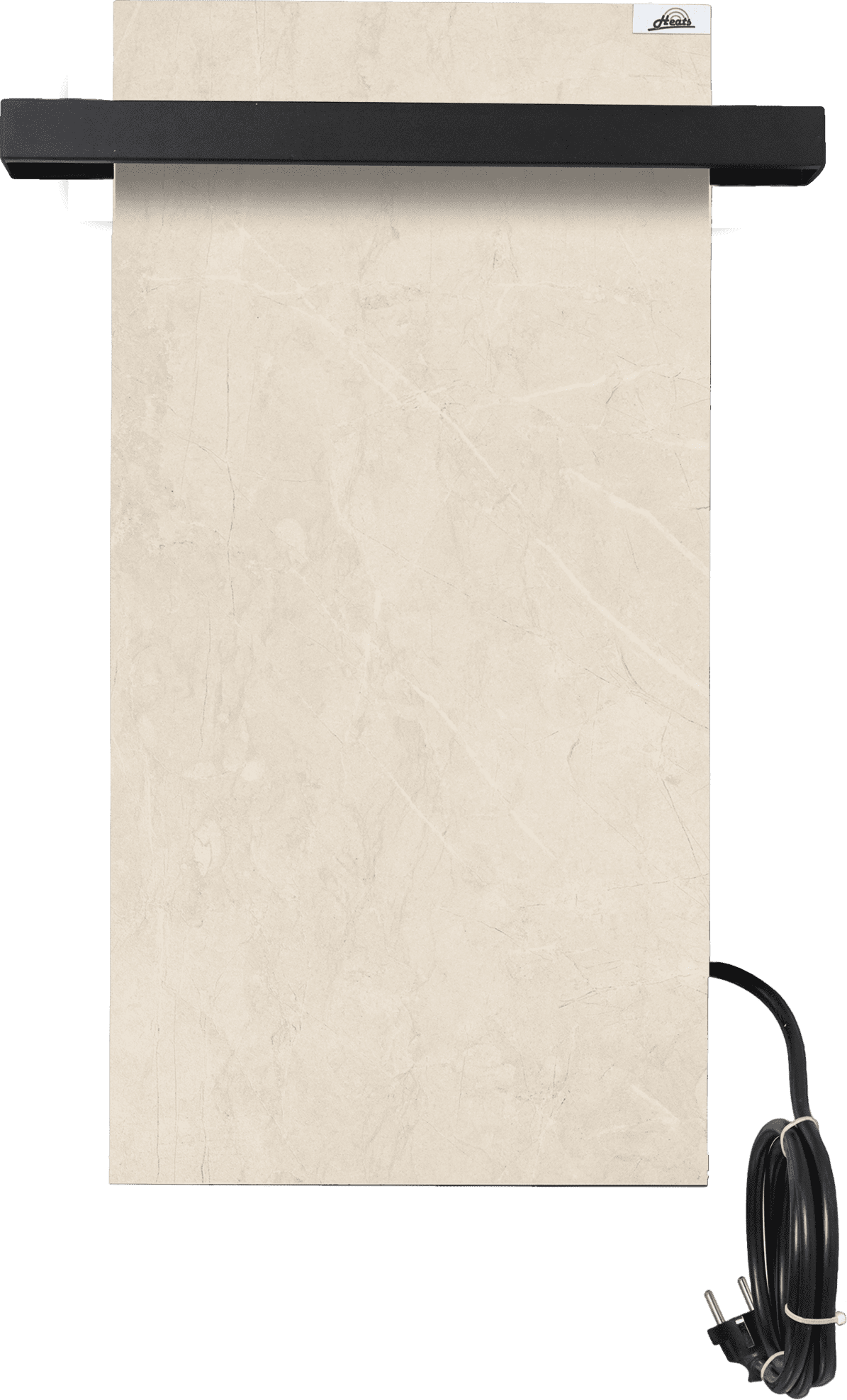 Полотенцесушитель электрический Heats со шнуром 200 Вт Бежевый (14138147)