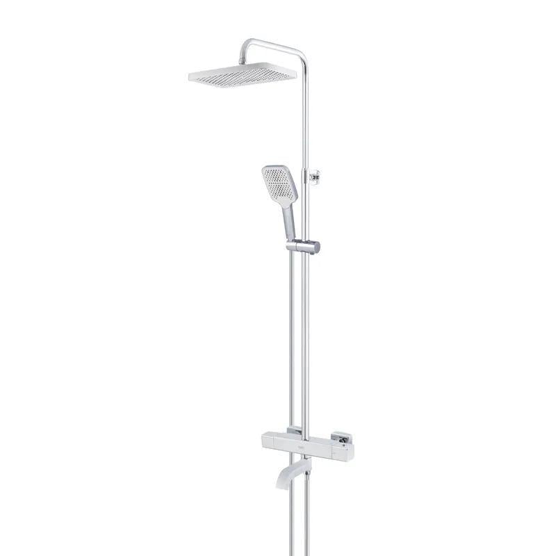 Душевая колонна с термостатическим смесителем KOER KB-57038-01 3 функции Хром (KR5960)
