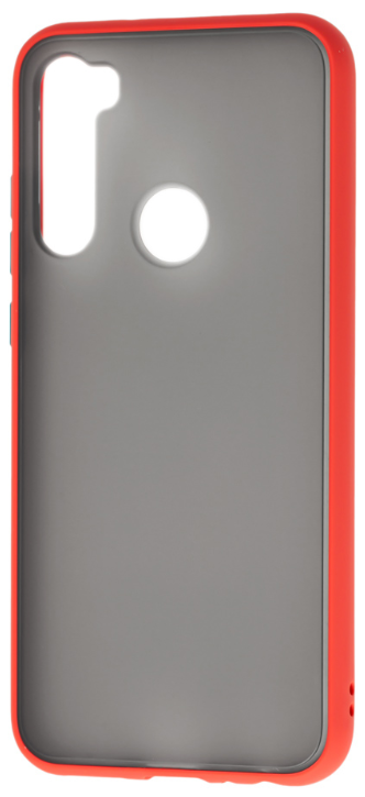 Чехол LikGus Maxshield матовый Xiaomi Redmi Note 8T (красный)