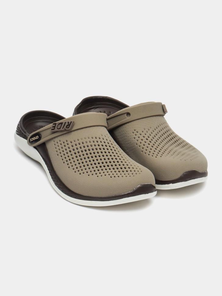 Сабо чоловічі Crocs Literide Clog 360 р. 40-41 Коричневий (19099)