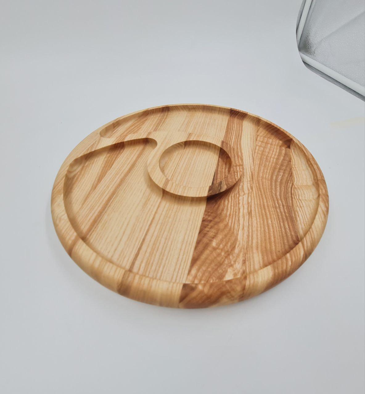 Доска для сервировки из дерева d 30 см (IN37) - фото 4 Доска для сервировки из дерева d 30 см (IN37) - фото 4