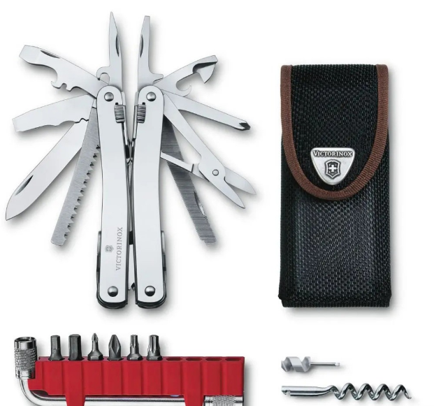 Мультитул Victorinox SSWISSTOOL SPIRIT X PLUS Vx30235.N 35 функций биты/чехол нейлон 105 мм (560934)