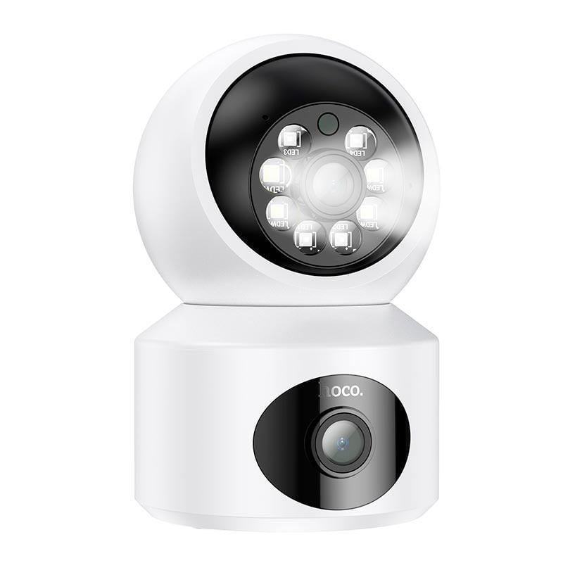Камера видеонаблюдения HOCO DI53 Admire dual-lens smart surveillance camera 1080P 2.4G 360°