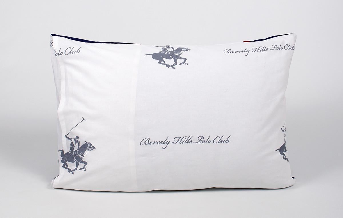 Наволочки Beverly Hills Polo Club BHPC 001 50х70 2 шт. Dark Blue (2000022202428) - фото 2 Наволочки Beverly Hills Polo Club BHPC 001 50х70 2 шт. Dark Blue (2000022202428) - фото 2