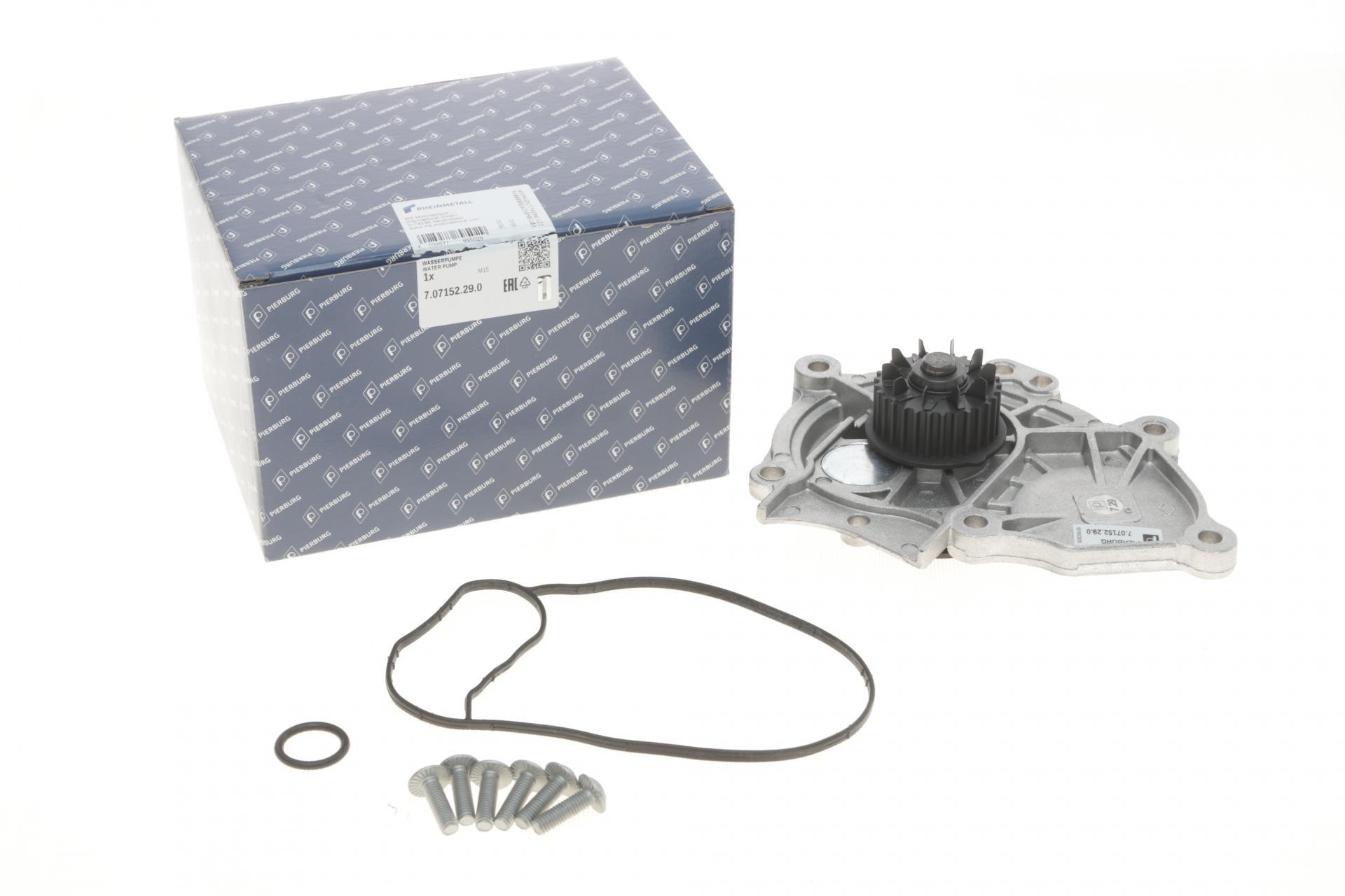 Водяная помпа PIERBURG Audi A3/A4/A5/A6/VW Golf VII/Passat B8/Skoda Octavia III/SuperB III 1.8/2.0 TSI/TFSI 14- (7.07152.29.0)