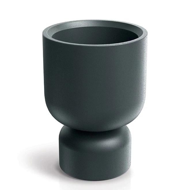 Горшок пластиковый Molta Grail Midl 40 см Графитовый (ST01194) Горшок пластиковый Molta Grail Midl 40 см Графитовый (ST01194)