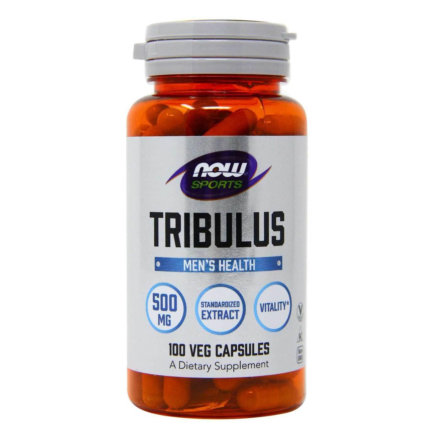 Тестостероновый комплекс NOW Foods Tribulus 500 mg 100 Veg Caps