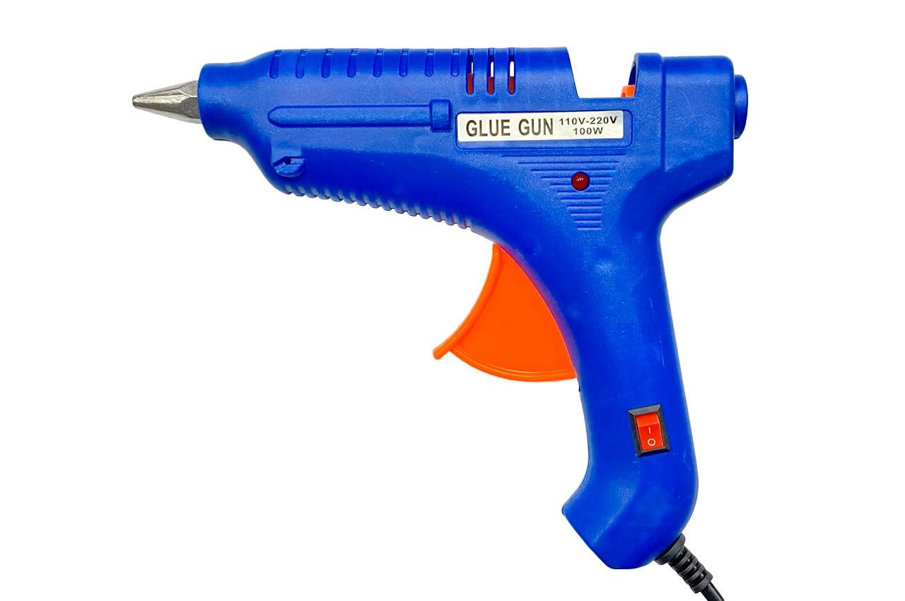 Пистолет клеевой Spark с выключателем и индикатором 100 Вт 11,2 мм (120181) Пистолет клеевой Spark с выключателем и индикатором 100 Вт 11,2 мм (120181)