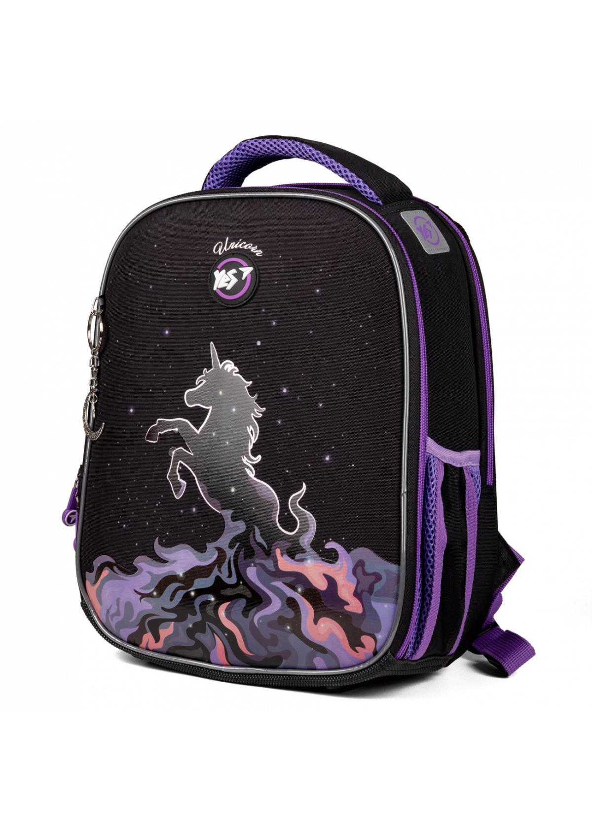 Рюкзак каркасный Yes H-100 Magic Unicorn (559543) - фото 2 Рюкзак каркасный Yes H-100 Magic Unicorn (559543) - фото 2