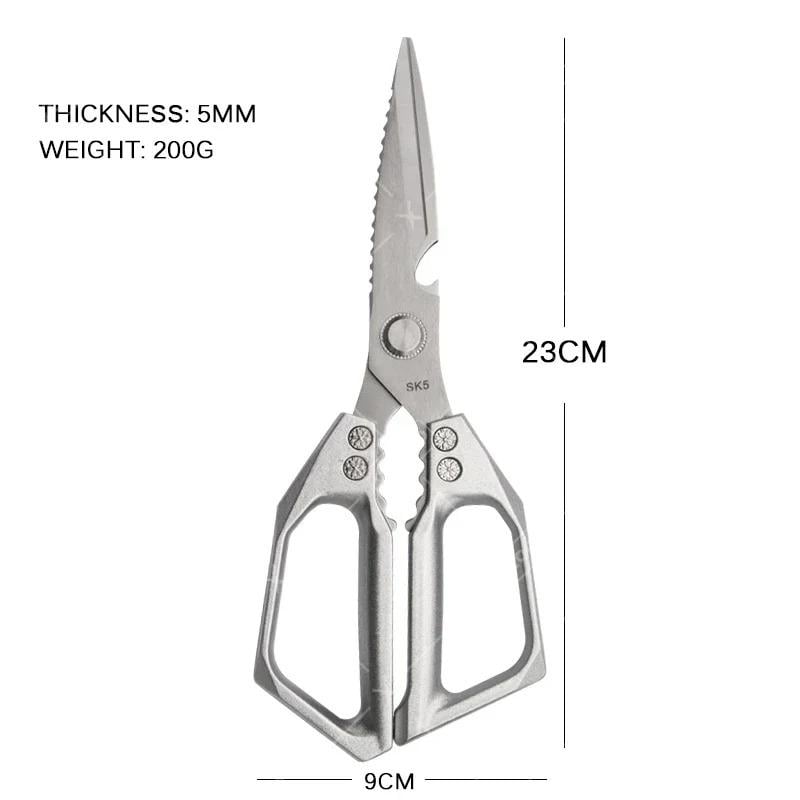 Кухонные ножницы WXCOO из нержавеющей стали (730943)SK5 - фото 2 Кухонные ножницы WXCOO из нержавеющей стали (730943)SK5 - фото 2
