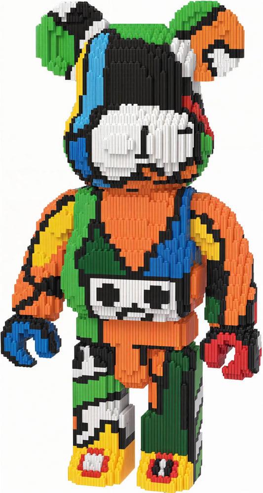 Конструктор 3D Magic Blocks SHLab BB-68 BearBrick 5200 деталей 55 см Colorful (39109)