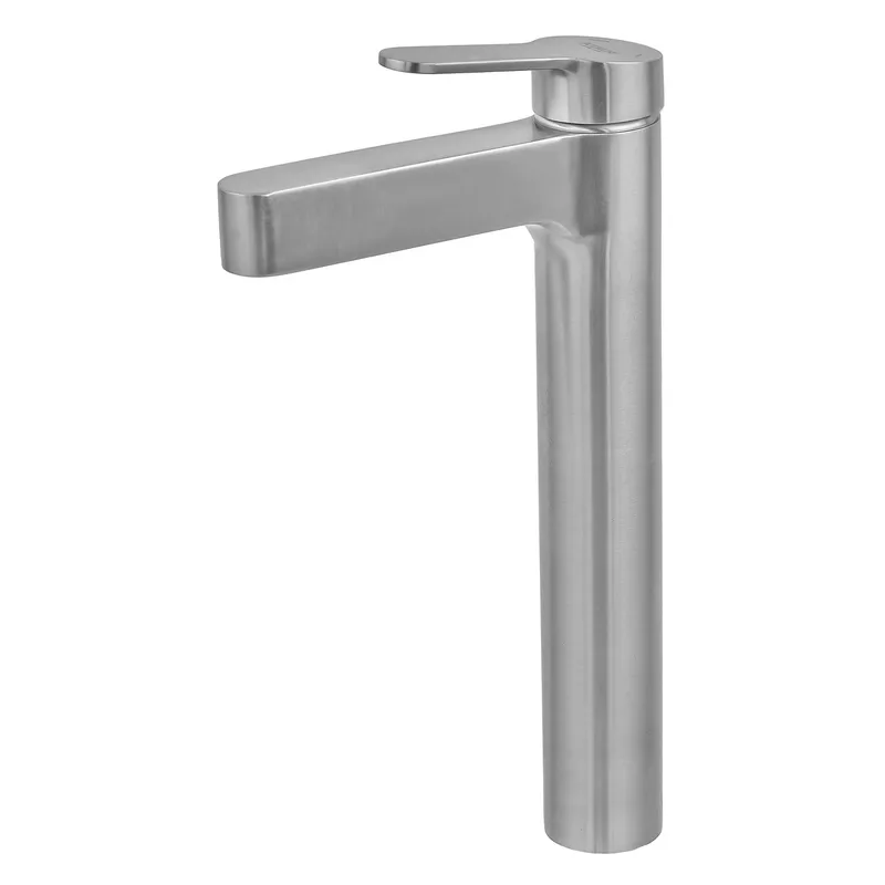 Смеситель для умывальника KOER KI-11016-02 высокий из нержавеющей стали (KR4790)