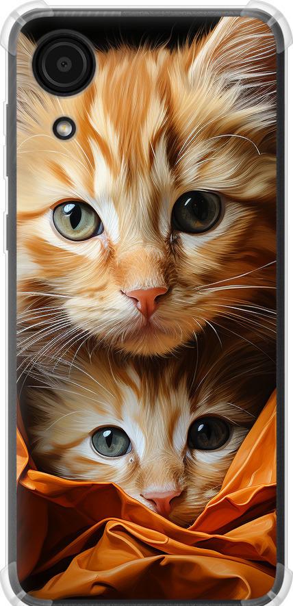 Чехол на Samsung Galaxy A03 Core A032F Котики 2 (5664sp-2539-42517)