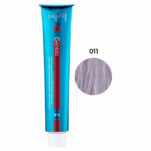 Крем-фарба для волосся професійна стійка аміачна Le Cher Geneza 100 мл 011 з протеїнами шовку (2501638826)