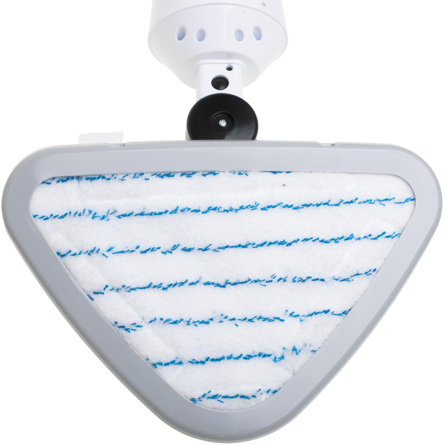 Швабра паровая Adler AD 7068 1300W 350 мл 23 г/мин White (AD7068) - фото 5