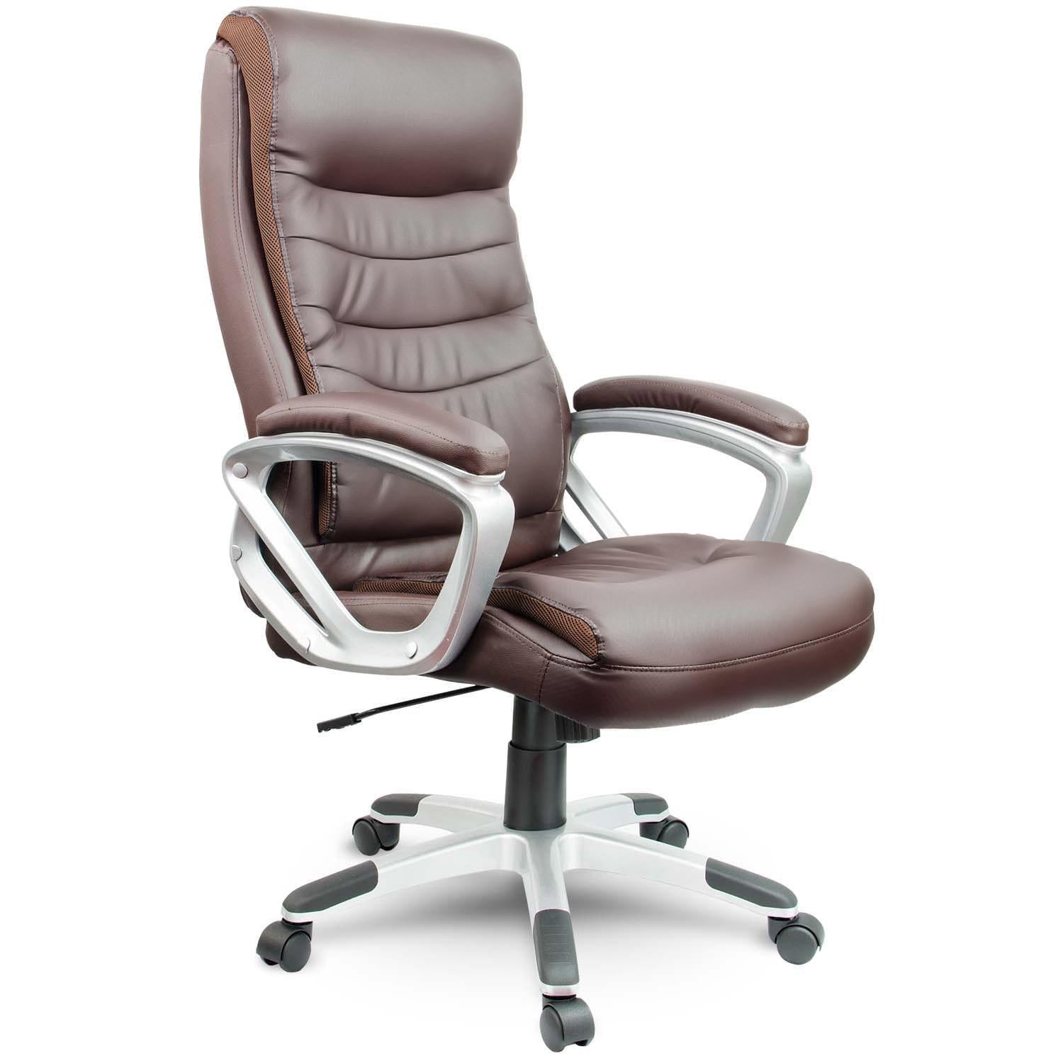 Кресло офисное Just Sit Madera эко кожа Коричневый (6279848)