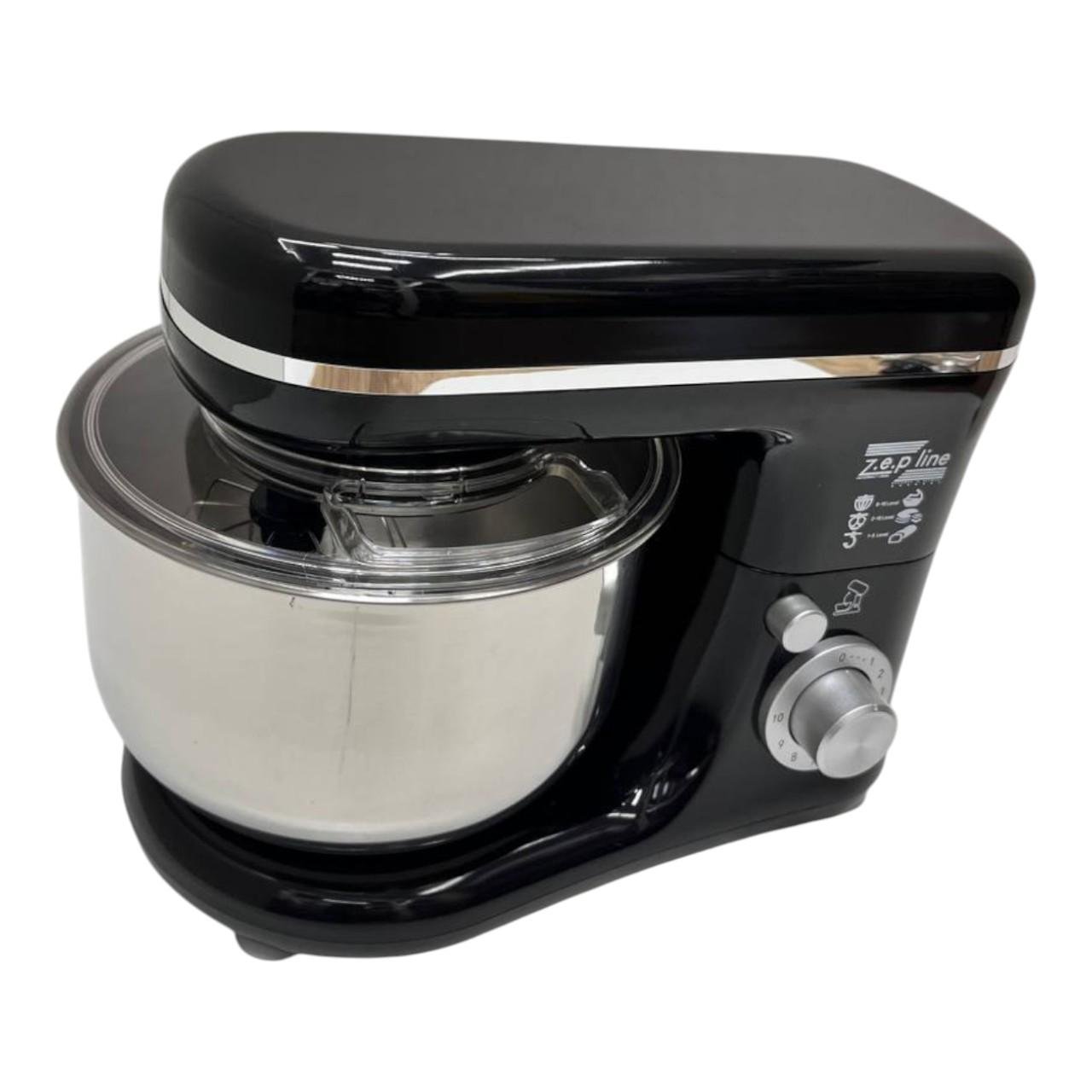 Тістоміс-міксер Zepline ZP-9832 з комплектом насадок та захисною кришкою 3500 Вт 5 л (є196) - фото 6