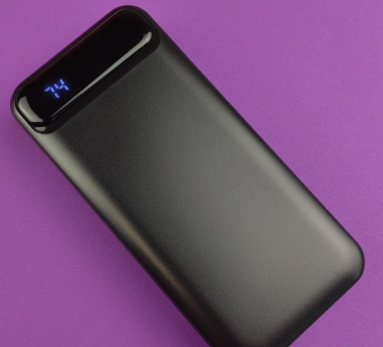 Повербанк Xo PR136 20000 mAh Черный (1924219071)