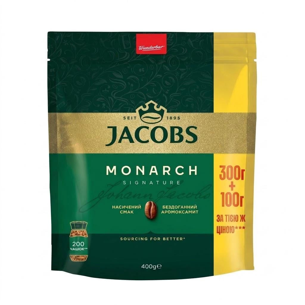 Кава розчинна Jacobs monarch 400 г (36700576)